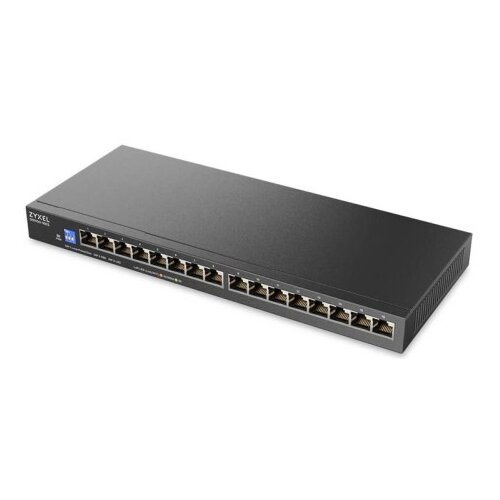 Zyxel GS1100-16ES Slimline, neupravljan 16-portni Gigabit switch (omrežni preklopnik) Cene