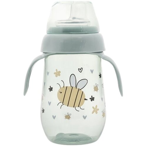 Lorelli &amp;scaron;olja za bebe Non Spill Wild Neck Friend, Green Slike