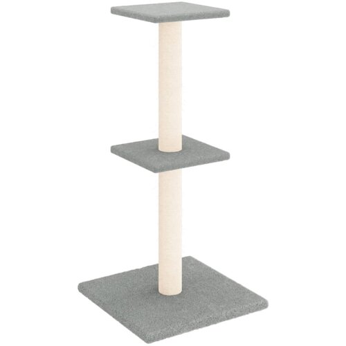  Penjalica za mačke sa stupovima za grebanje svjetlosiva 73 cm Slike