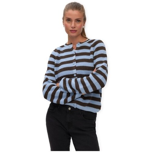 Aware Telovniki &amp;amp; Jope Casaco Annalise - Espresso/Light Blue Modra Slike
