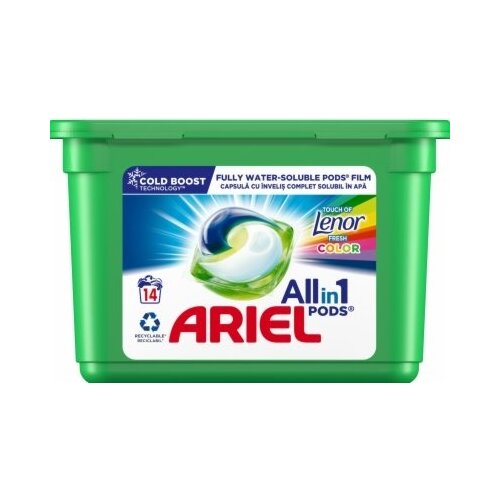 Ariel PODS Touch of lenor 14kom Cene