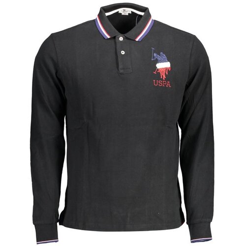 U.S. Polo Assn. US POLO MEN'S LONG SLEEVED POLO BLACK Cijene