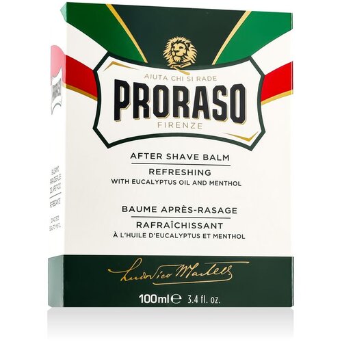 Proraso Green After Shave Balm balzam po britju z mentolom in evkaliptusom 100 ml Cene