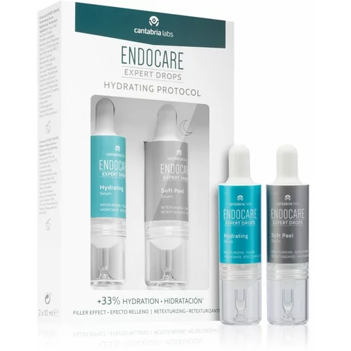 Endocare Expert Drops serum za popunjavanje za intenzivnu hidrataciju lica 2x10 ml