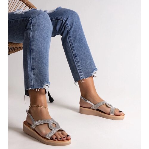 D/CEO Black sandals on a block heel Millo Cene
