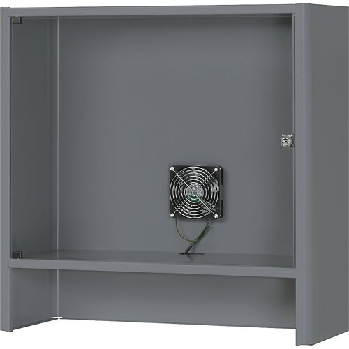RAU Ohi&amp;scaron;je za zaslon z vgrajenim aktivnim ventilatorjem, Vx&amp;Scaron;xG 710 x 720 x 300 mm, antracitno kovinske barve Slike
