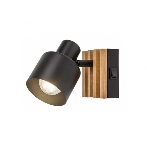 Rabalux spot rasveta noxelle E14 1X max 10W mat crno hrast (73420) Slike