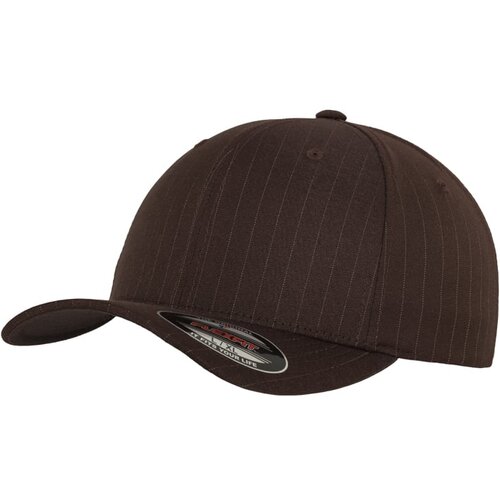 Flexfit Pinstripe bro/wht Cene