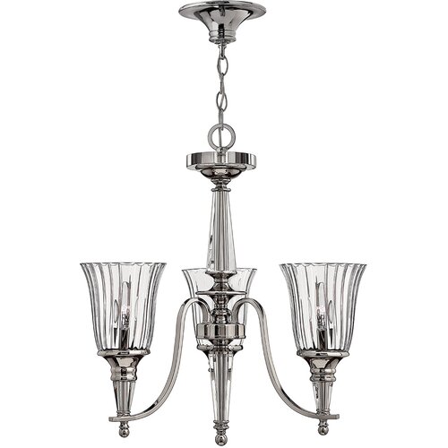 Elstead Lighting Elstead Chandon Večkraki lestenec s 3 lučmi, srebrna barva, E14, (22099777) Slike