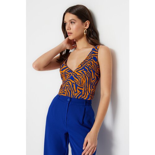 Trendyol Blouse - Orange - Fitted Slike