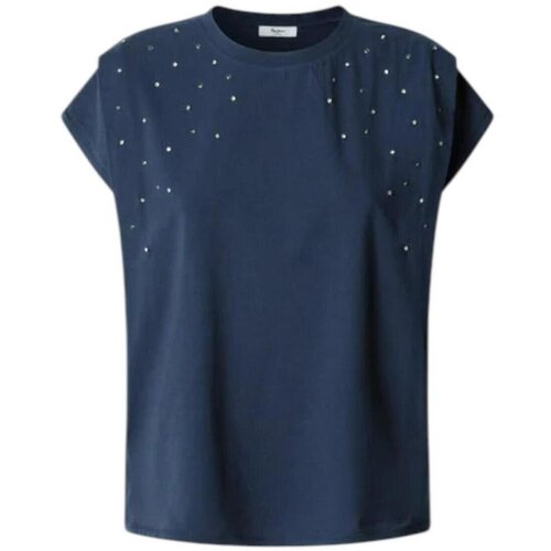 PepeJeans Majice s kratkimi rokavi - Modra Slike