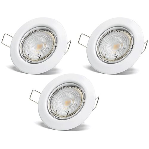 Aigostar KOMPLET 3x LED ugradna svetiljka 1xGU10/4,5W/230V 4000K bela Cene
