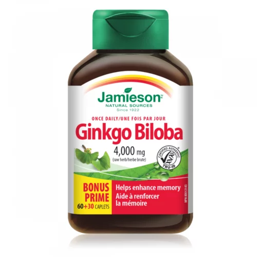 Jamieson Ginko Biloba 80 mg, tablete