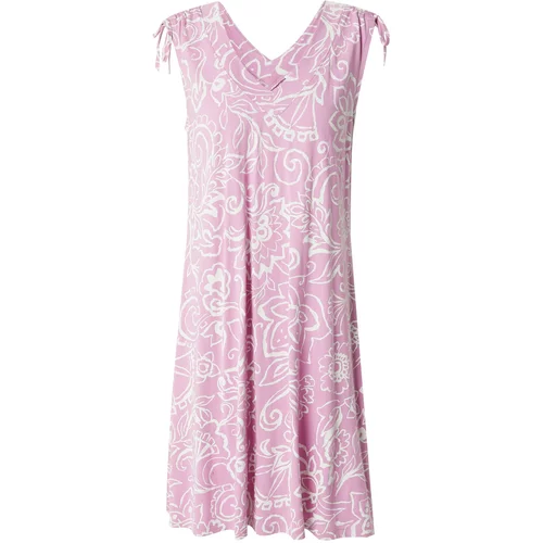 s.Oliver Ljetna haljina roza / bijela