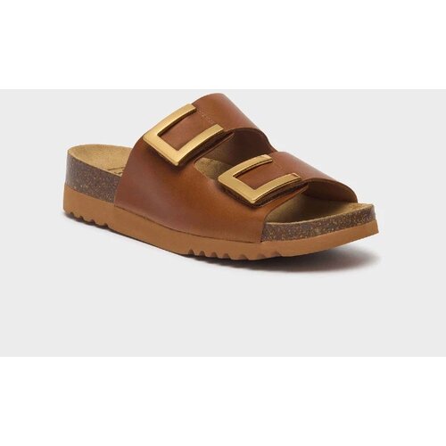 Scholl ženske papuče MONTEREY 2 S-konjak Cene