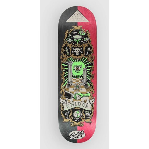 Santa Cruz Knibbs Cryptic Pro 8.5&amp;quot; Skateboard deska red / green Slike