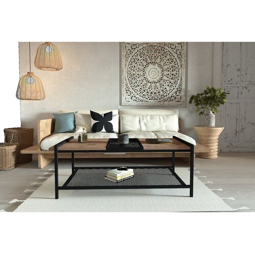 Woody Fashion Sto za dnevnu sobu Mata Atlantic Pine Black Cene
