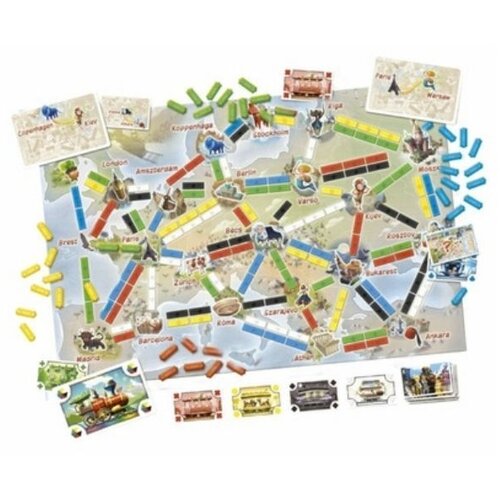  Ticket to Ride: Prvo potovanje - družabna igra v madžarskem jeziku Cene