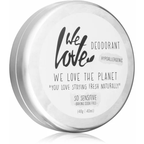 We Love The Planet so sensitive dezodorant - deo krema