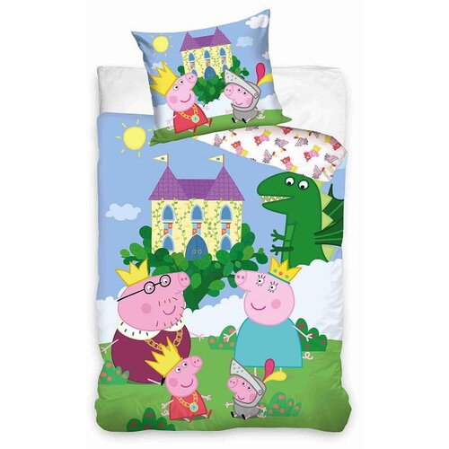 Peppa Pig OTROŠKA POSTELJNINA 140/200 cm tkanina Cene