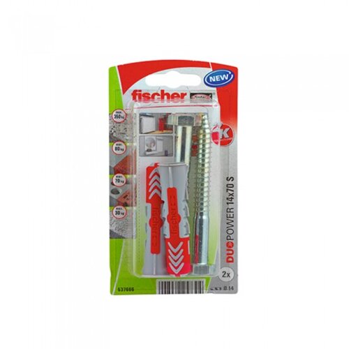 Fischer DuoPower 14 x 70 S K NV set tipli 70 mm 537666 1 Set Cijene