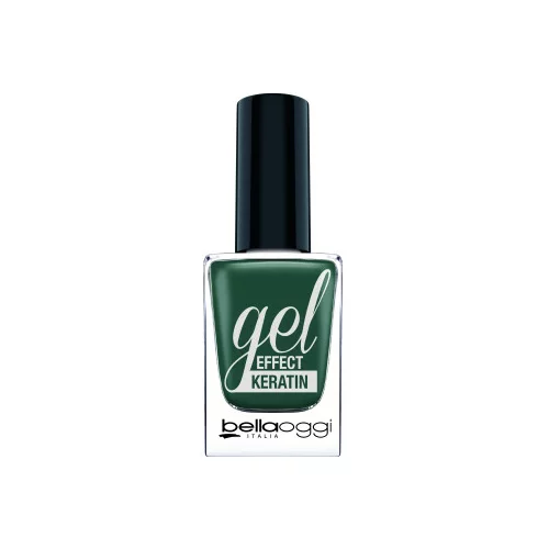 bellaoggi Gel Effect Keratin Nail Polish - Teal Green