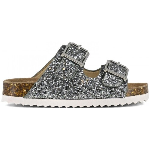 Colors of California Sandali & Odprti čevlji Glitter sandal 2 buckles Modra Cene