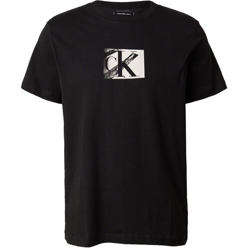 Calvin Klein Jeans Majica črna / bela Slike
