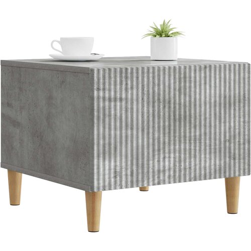  Kava Stol Betonska siva 49 x 50 x 40 cm Konstruirano drvo Slike