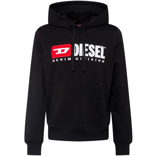 Diesel Majica 'GINN' rdeča / črna / bela