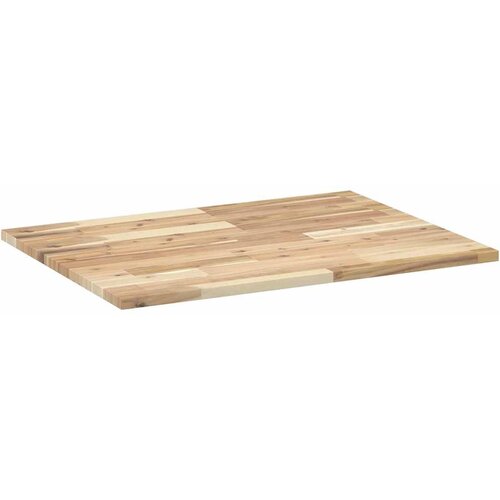  Ploča za radni stol neobrađena 80x60x2 cm od bagremovog drva Slike