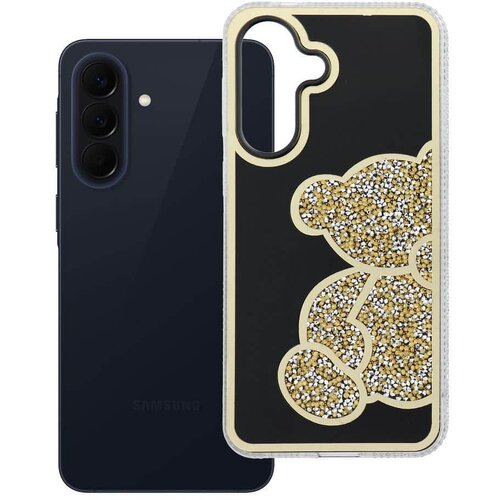 Oem Maskica za Samsung Galaxy A57 5G Teddy Bear gold Slike