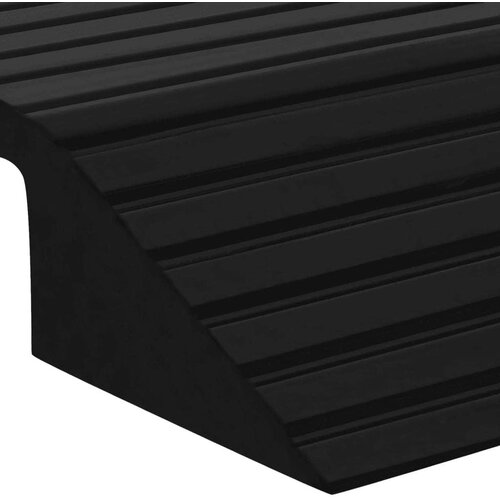  Prilazna rampa u obliku mosta 49x40x8 cm gumena Slike