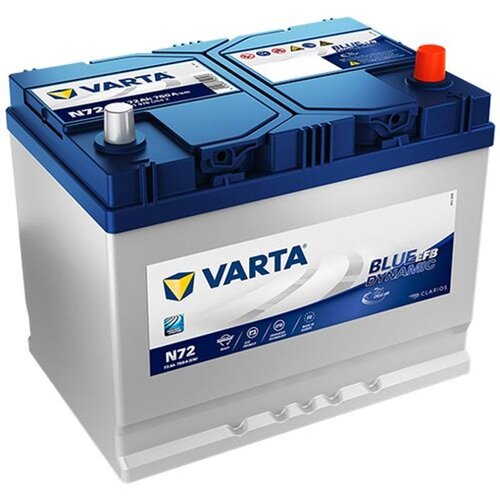 Varta Akumulator EFB Blue Dynamic Asia 12 V 72 Ah +D Cene