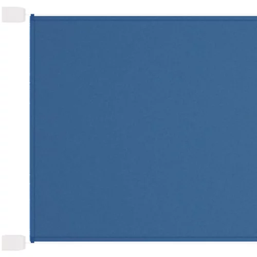 vidaXL Vertikalna markiza modra 140x270 cm tkanina oxford