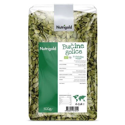 Nutrigold Bučine golice - Organske 500g Cijene