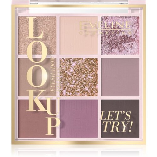 Eveline Cosmetics Look Up Let's Try! paleta senčil za oči 10,8 g Cene
