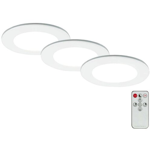BRILONER KOMPLET 3x LED ugradnih svetala za kupatilo LED/4,8W/230V IP44 + daljinski upravljač Cene