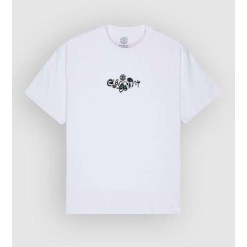 Element Sunday T-shirt optic white Slike
