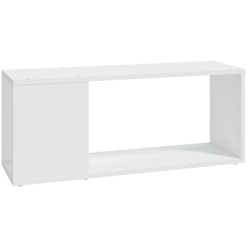 Maison Chic TV omarica - TV stojalo - Televizijska omarica bela 80x24x32 cm inženirski les, (21698649) Cene