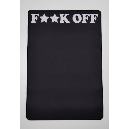 Mister Tee Fuck OFF Desk Pad Black/White Slike