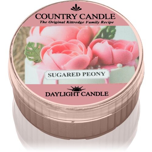 Country Candle Sugared Peony čajna sveča 42 g Slike