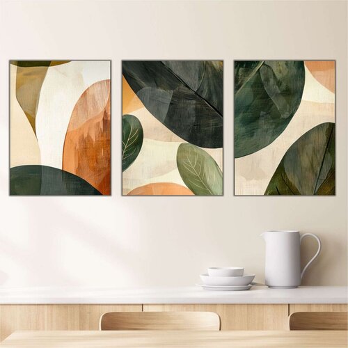 Wallity slika Mdf-00115, 40x90 cm, 3 dela Cene