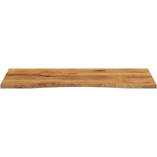  Ploča za radni stol zaobljena 120x50x2,5 cm od drva manga Slike