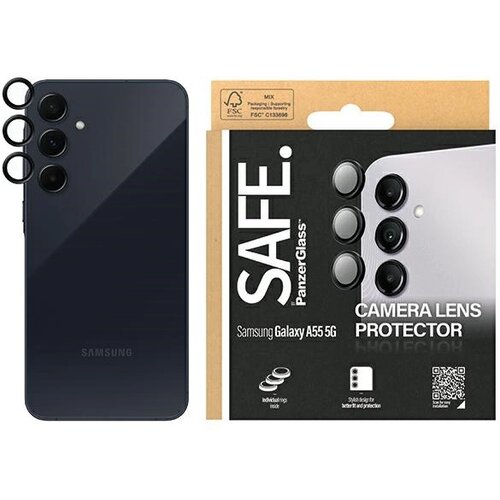 PanzerGlass ZA&amp;Scaron;ČITNA ETUI ZA KAMERO SAFE BY ZA SAMSUNG GALAXY A55 5G Z OKVIRJEM, (21911623) Slike