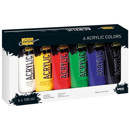  Solo Goya Komplet akrilnih barv 6 x 100 ml Cene