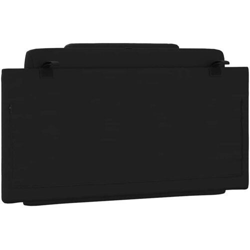  Jastuk za uzglavlje Viana Crni 100 cm Implicitna koža - Crna 100 cm 1 Slike
