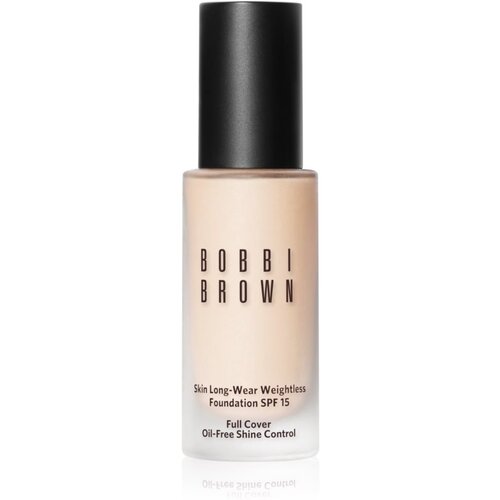 Bobbi Brown Skin Long-Wear Weightless Foundation dolgoobstojen tekoči puder SPF 15 odtenek Alabaster (C-004) 30 ml Cene