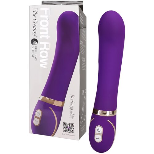 Vibe Couture Front Row - vibrator G-točke (ljubičasta) Slike