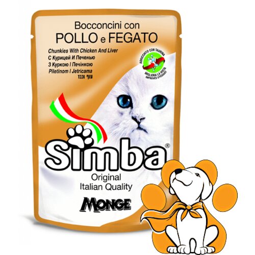 Simba Cat Chunkies With Chicken and Liver 100g, Sos Za Mačke, Piletina i Jetra Slike